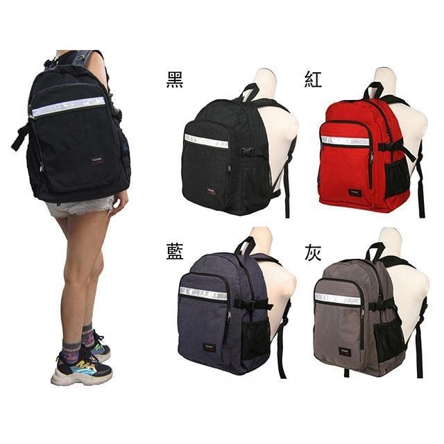 YESON 後背包大容量A4資料夾MIT腰胸插釦高單數尼龍布主袋+外袋共四層