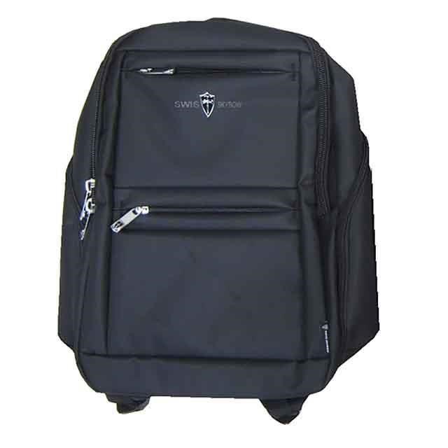 SKYBOW 後背包大容量14吋電腦A4夾主袋+外袋共四層
