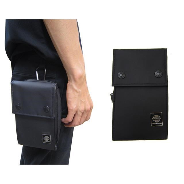 腰包外掛型二層主袋大容量6寸手機適工作工具袋隨身輕便防水尼龍布