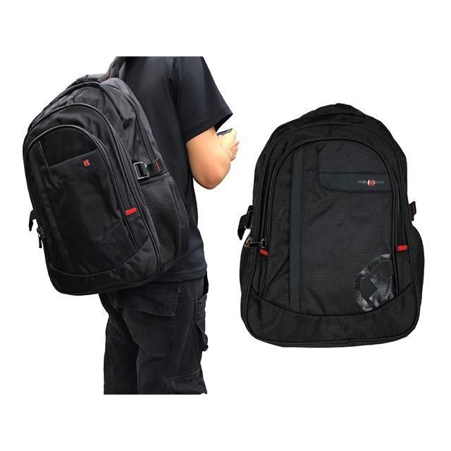 OVER-LAND 後背包大容量主袋+外袋共五層可放A4資夾14吋電腦胸前釦電腦