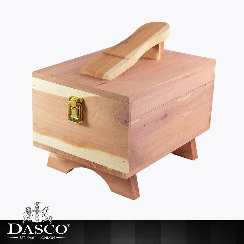 DASCO 皮鞋標準保養木盒組