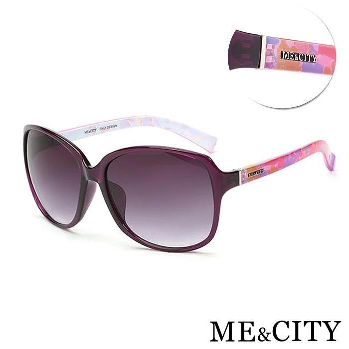 【SUNS】ME&CITY 歐美流行太陽眼鏡 大框顯小臉 精品時尚款 抗UV400 (ME 1220 H01)