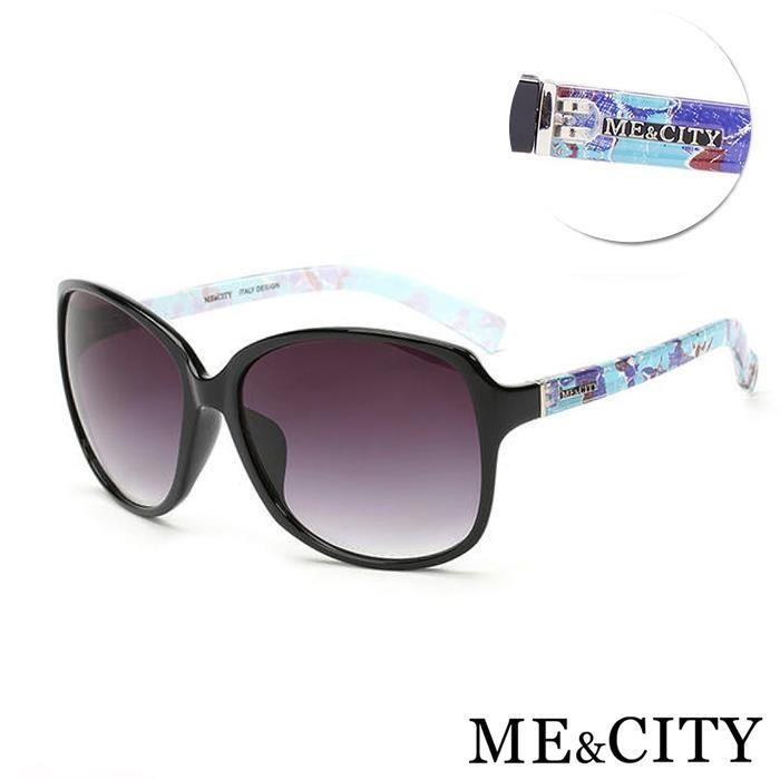【SUNS】ME&CITY 歐美多彩時尚太陽眼鏡 精緻絢麗大框 抗UV400 (ME 1220 L01)