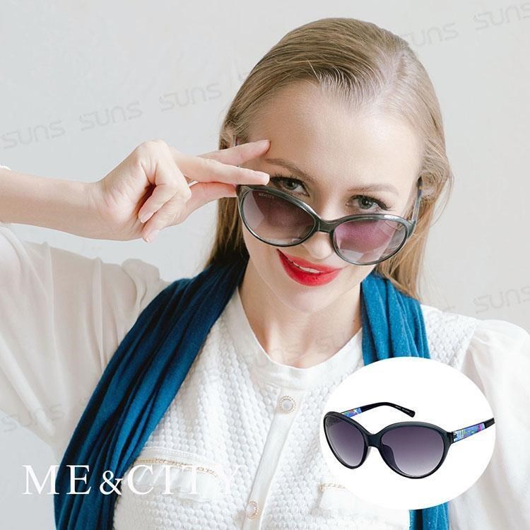 【SUNS】ME&CITY 低調炫彩時尚太陽眼鏡 抗UV400 (ME 22005 C01)