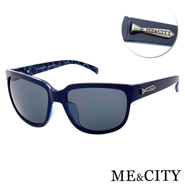 【SUNS】ME&CITY 歐美時尚太陽眼鏡 義大利別緻設計款 抗UV400 (ME 110010 F051-3)