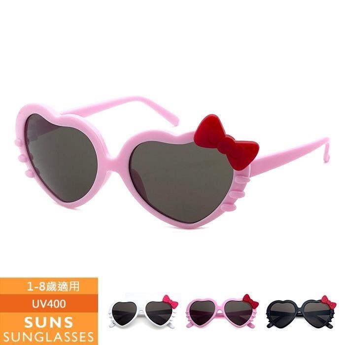 【SUNS】MIT兒童太陽眼鏡 Kitty 墨鏡 抗UV(7057)
