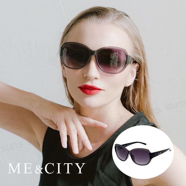 【SUNS】ME&CITY 歐美風格太陽眼鏡 精緻時尚款 抗UV(ME 1205 C01)