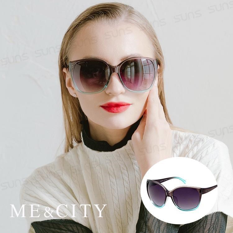 【SUNS】ME&CITY 歐美摩登時尚大框太陽眼鏡 抗UV(ME120023 F102)