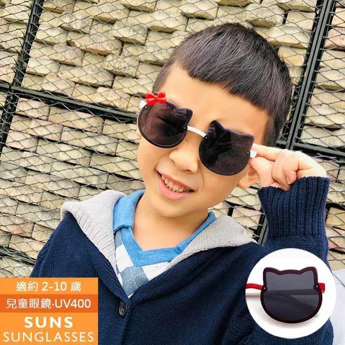 【SUNS】MIT兒童墨鏡 kitty貓咪造型太陽眼鏡 抗UV(29527)