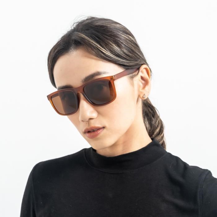 2is ElanC 太陽眼鏡 偏光│百搭方框│咖啡色│抗UV400