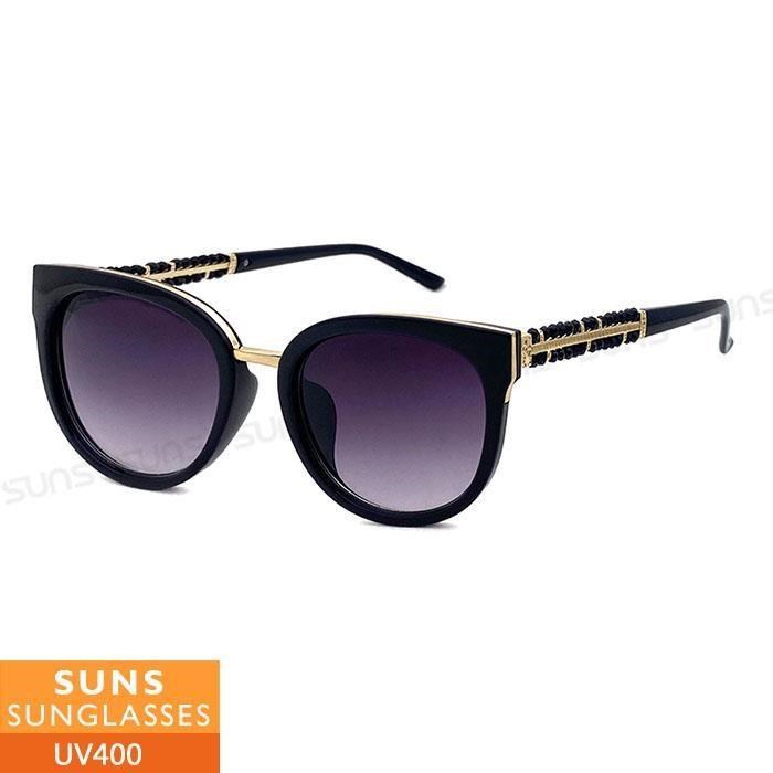 【SUNS】精品太陽眼鏡 包邊滾珠造型 太陽眼鏡 抗UV(80594)