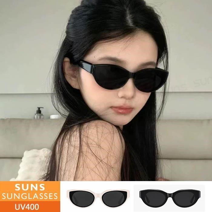 【SUNS】韓版貓眼墨鏡 網紅ins款墨鏡 潮流太陽眼鏡 明星同款眼鏡 抗UV(6596)