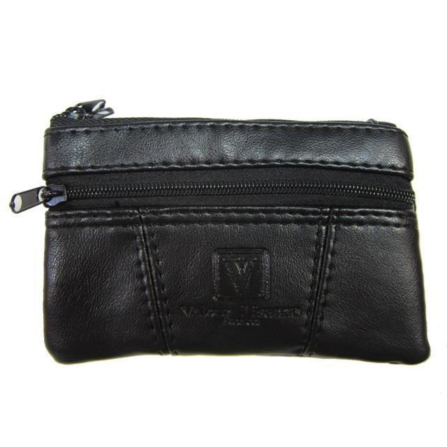 Valour 零錢包中型容量三層主袋+外袋共四層進口防水防刮皮革材質