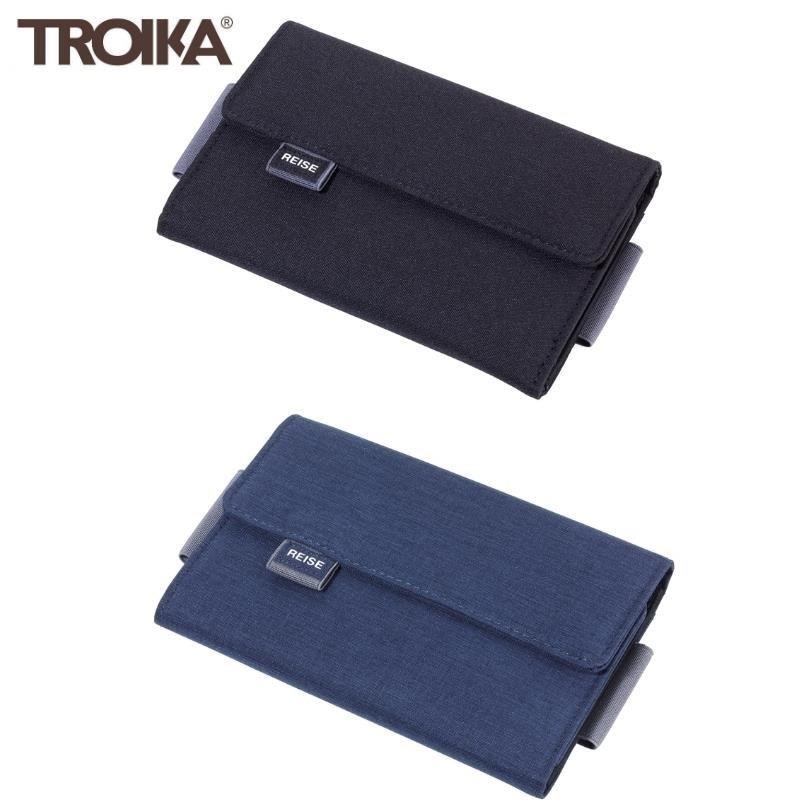 德國TROIKA手拿包TRV55(大小18x12cm可放手機筆護照片信用卡現金)收納包多功能萬用包