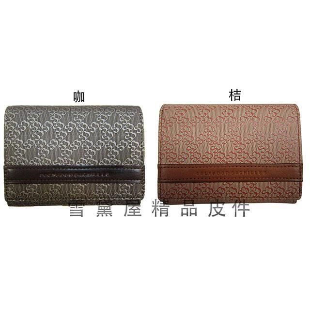 SALVADOR 名片夾專櫃信用卡夾證件夾包100%進口牛皮 防水防刮皮革個性風設計