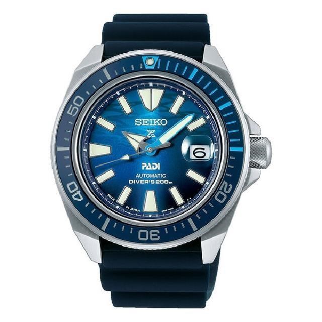 【Seiko精工】4R35-03W0F(SRPJ93K1) 200米防水潛水時尚腕錶 藍面43.8mm