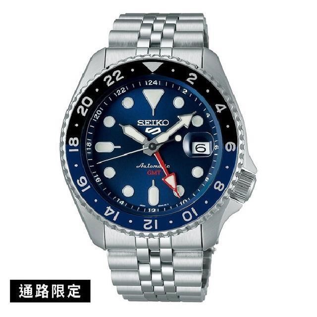 【Seiko精工】5 Sports (SSK003K1/4R34-00A0B)GMT機械錶 42.5mm