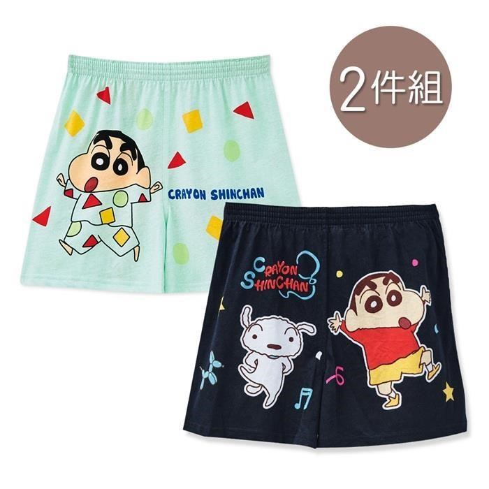 蠟筆小新 平口褲 四角褲 居家睡褲-M/L/XL-2件組(SC-C002.SC-C003)