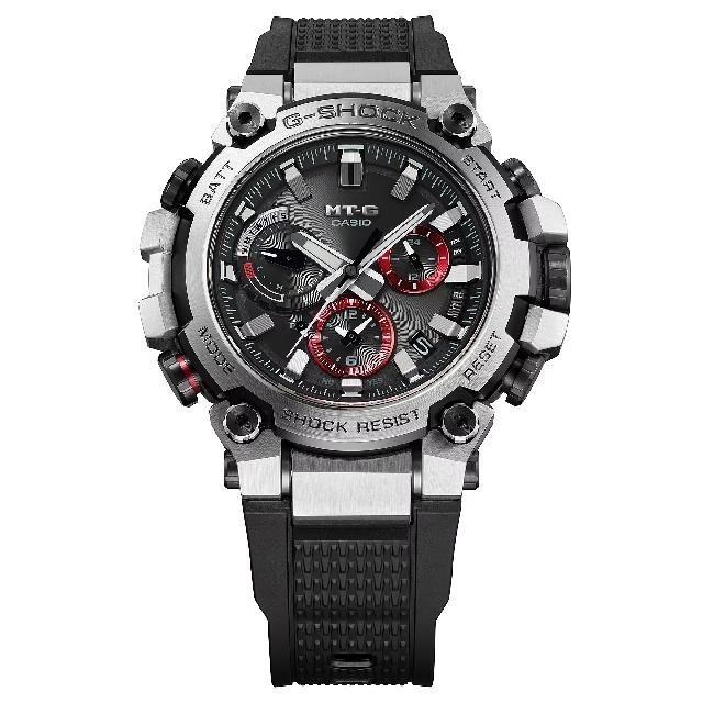 【CASIO卡西歐】MTG-B3000-1A創新美感雙核心防護時尚腕錶 50.9mm