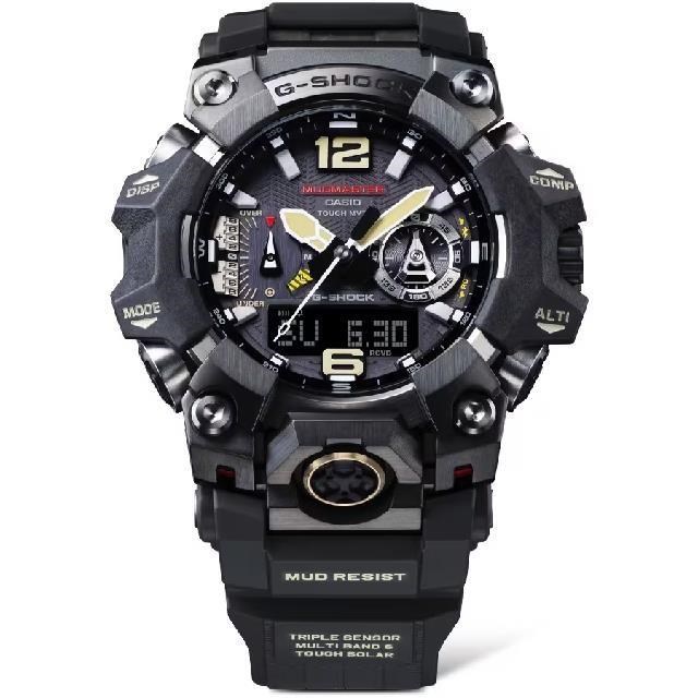 【CASIO卡西歐】GWG-B1000-1A旗艦錶款極端環境經典黑潮流腕錶 52.1mm