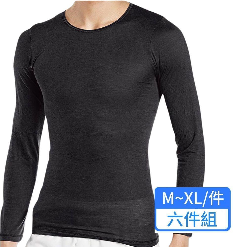 【PROMAN 豪門】速熱暖絨圓領長袖衫 6件組