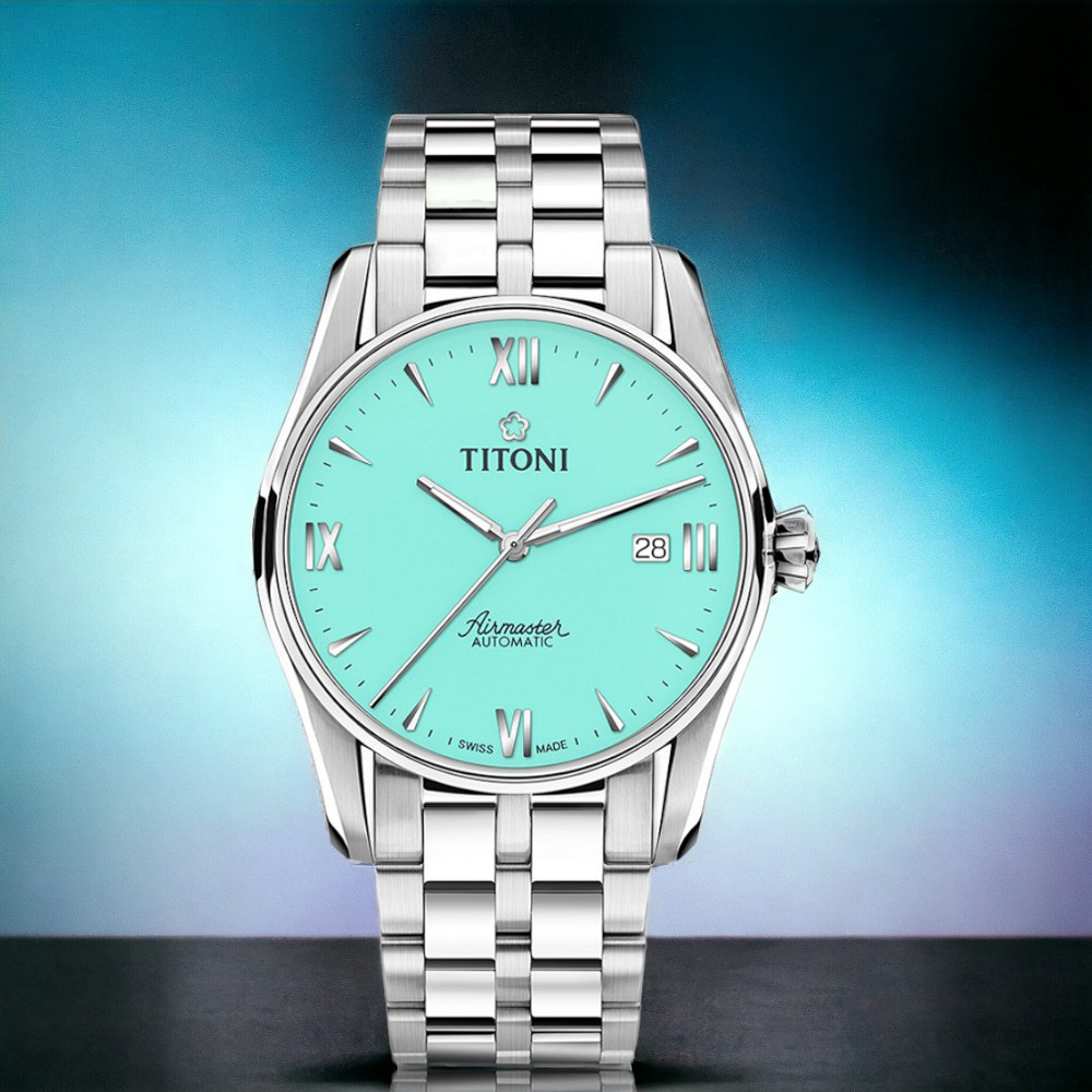 TITONI 梅花錶 空中霸王系列 機械錶 手錶 男錶 女錶 -83908 S-691