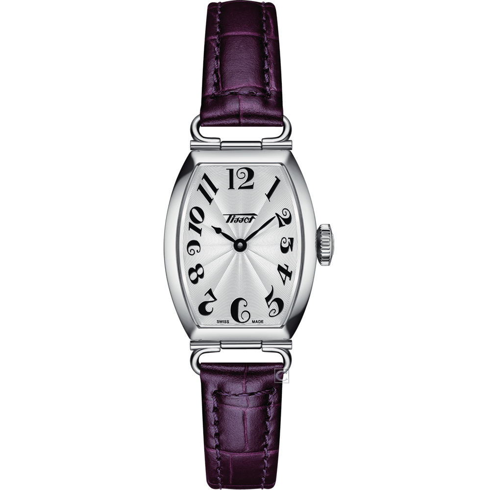 TISSOT Heritage Porto /T1281093602200/優雅酒桶型時尚手錶