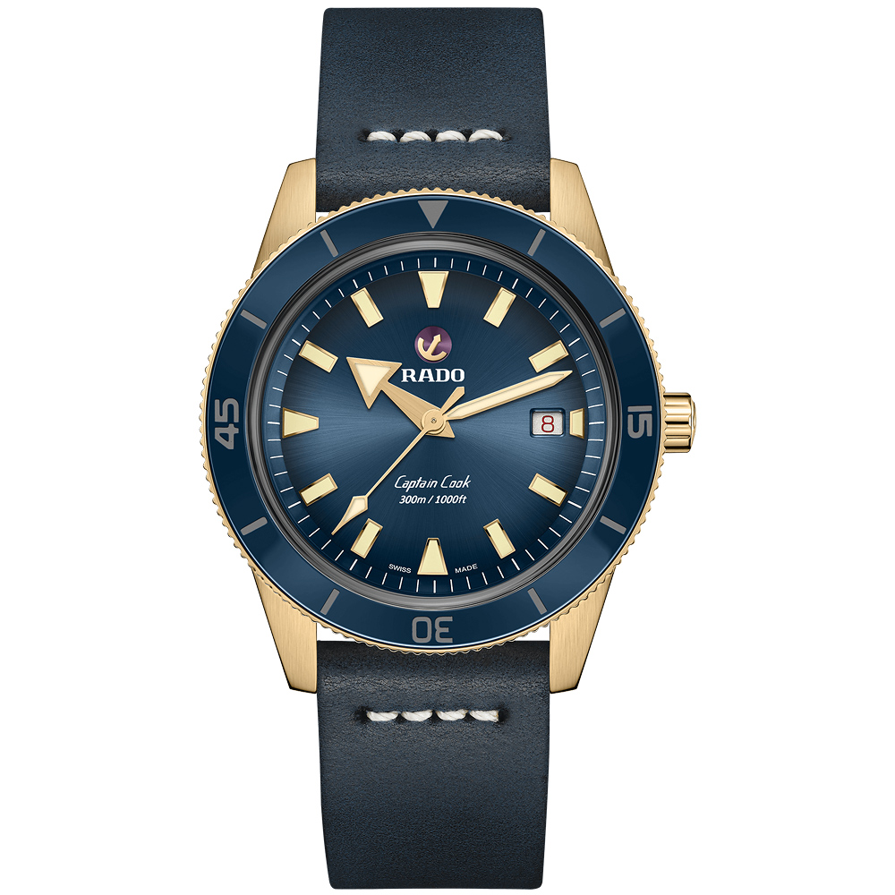 RADO 雷達 庫克船長青銅自動機械腕錶-42mm R32504205