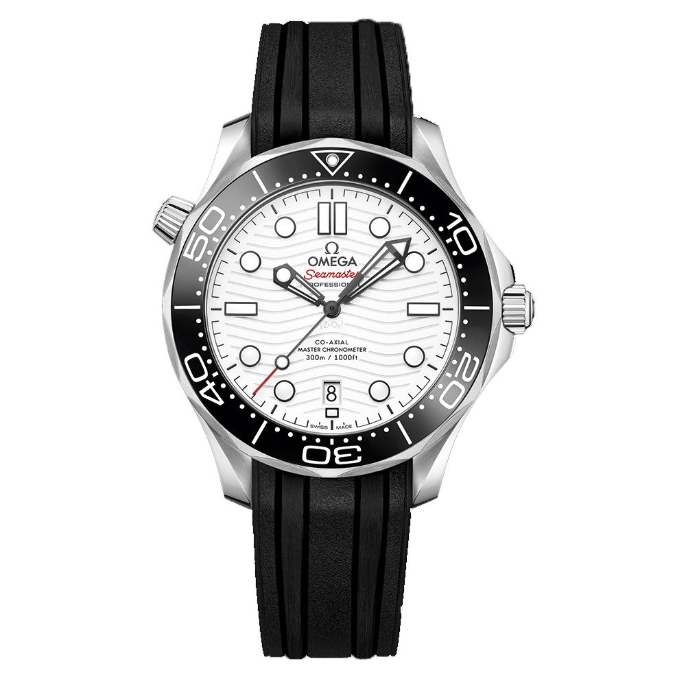 Omega 歐米茄 海馬系列 白麵膠帶款 42MM