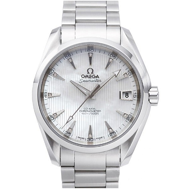 OMEGA 歐米茄 Aqua Terra 150米同軸擒縱日期腕表(231.10.39.21.55.001)x珍珠貝x43mm