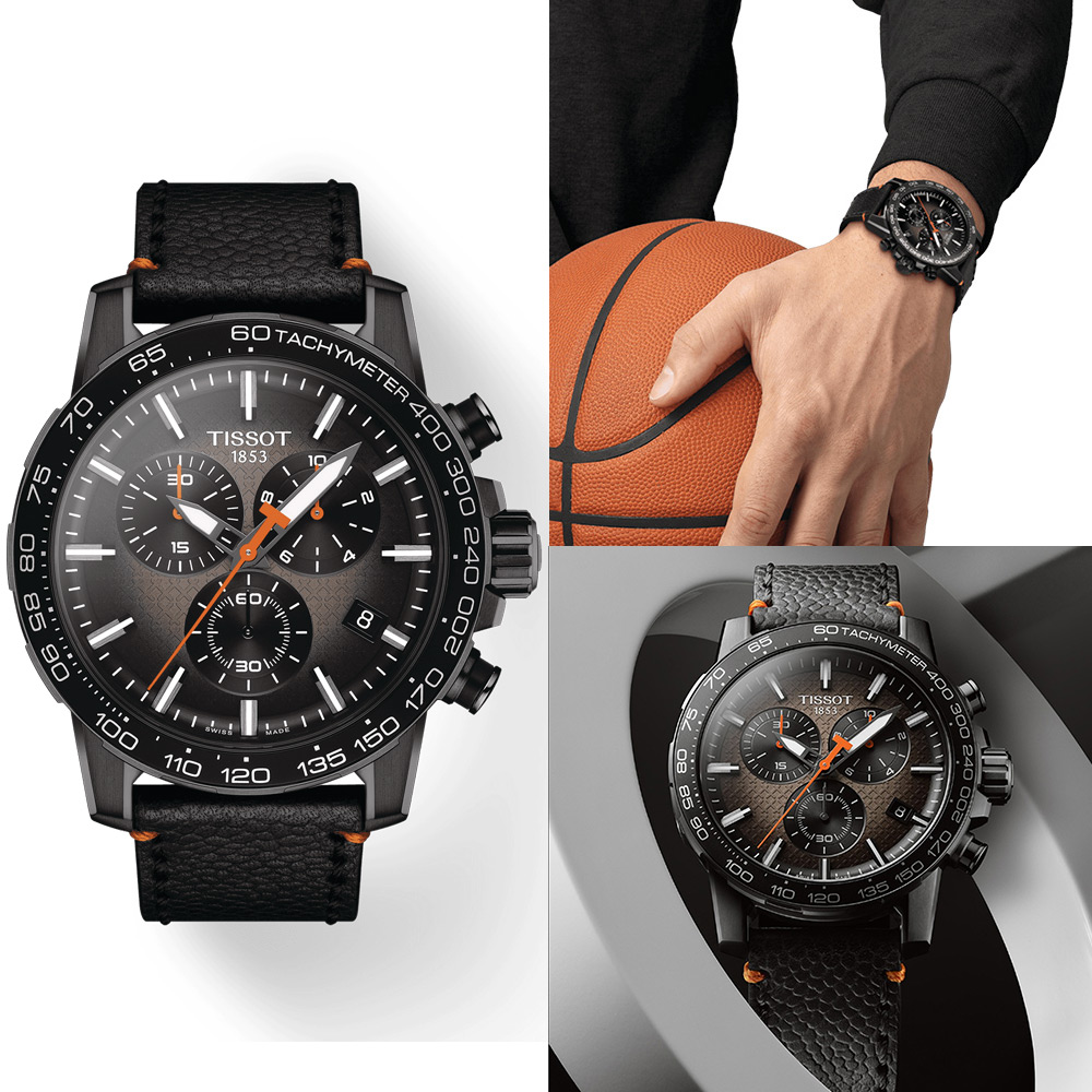 TISSOT 天梭 SUPERSPORT 超級籃球運動計時腕錶-T1256173608100/45.5mm