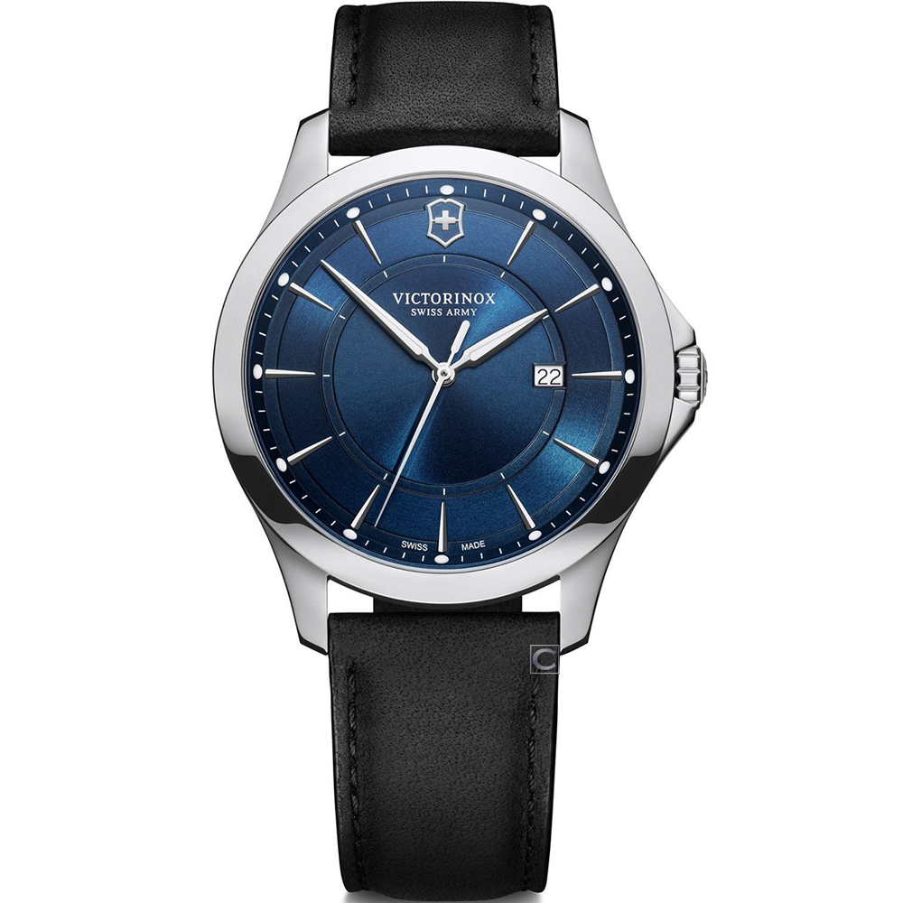 Victorinox Alliance 經典正裝時尚紳士腕錶-VISA-241906
