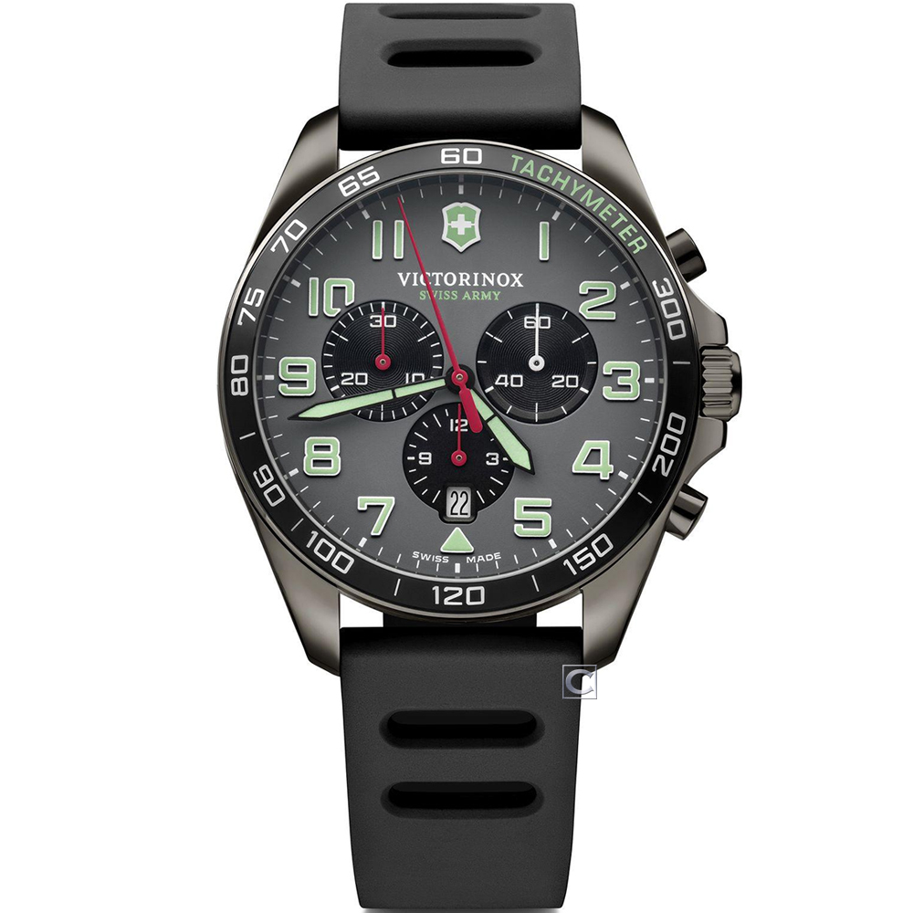 Victorinox SWISS ARMY瑞士維氏Fieldforce 競速計時腕錶-VISA-241891