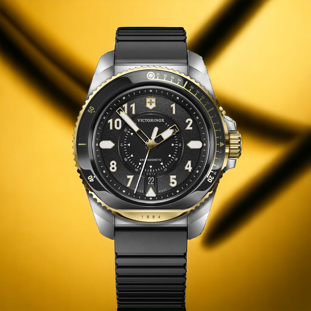 Victorinox 瑞士維氏 Journey 1884 200米防水 潛水時尚腕錶-43mm VISA-242014 禮物 手錶