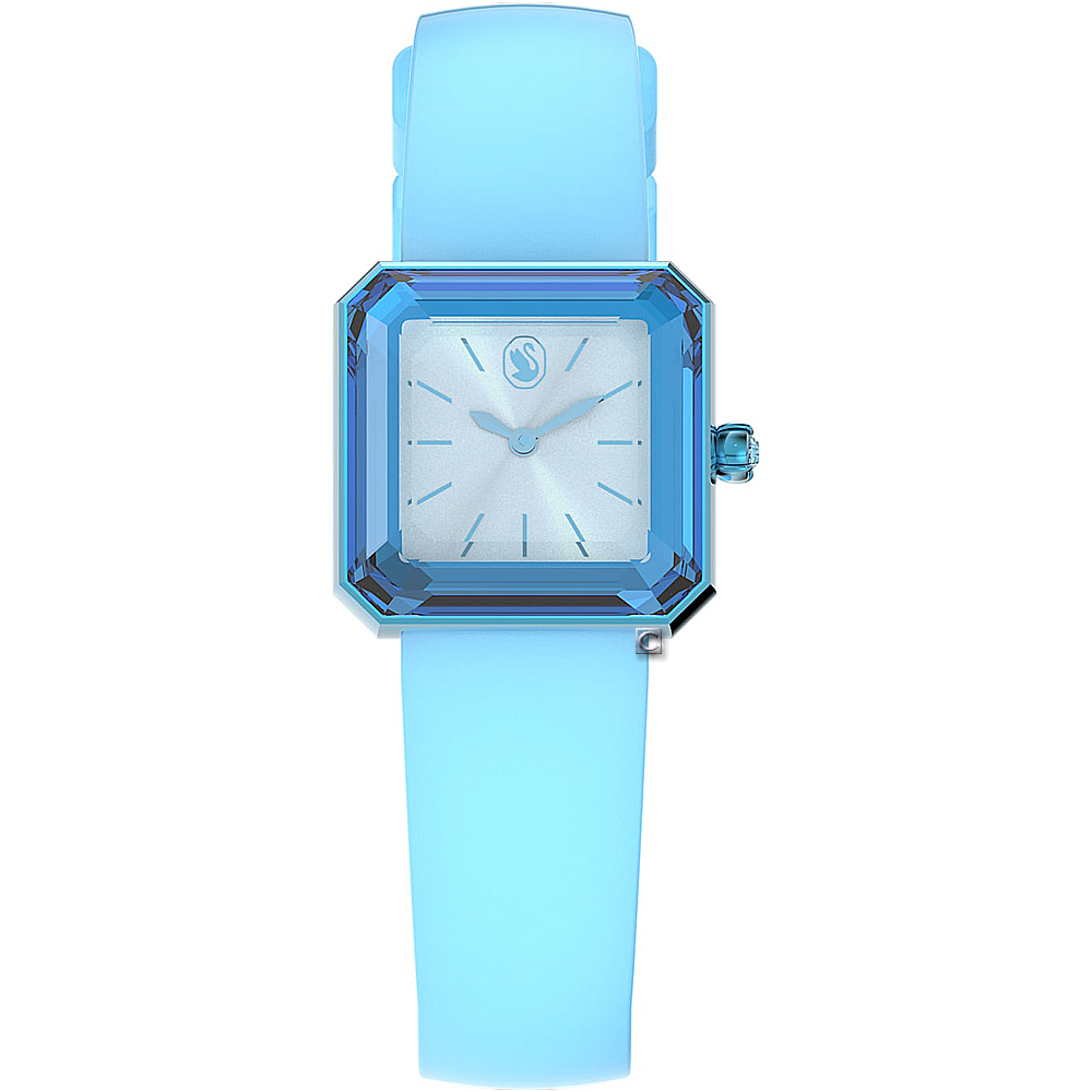 SWAROVSKI 施華洛世奇 Lucent 風格時尚腕錶-5624385藍色