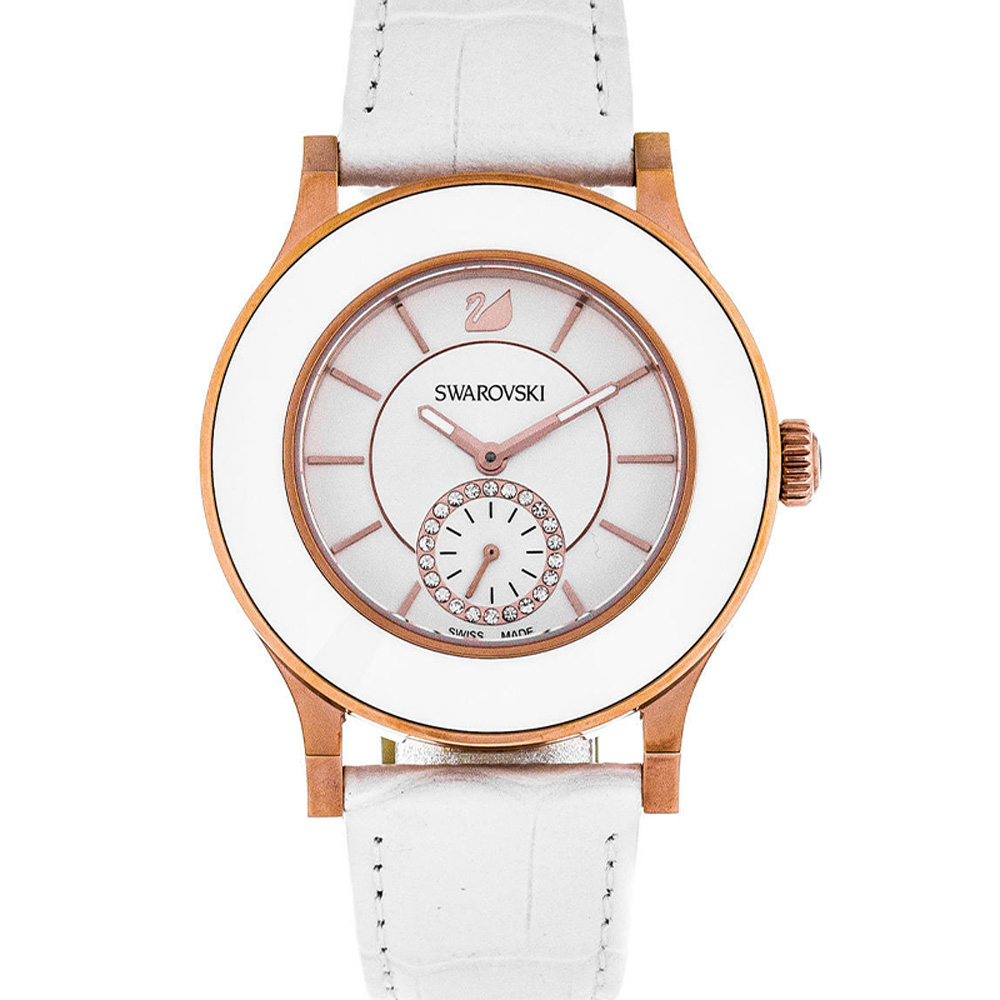 SWAROVSKI Octea Classica 經典優雅時尚小秒針腕錶(5043143)x39mm