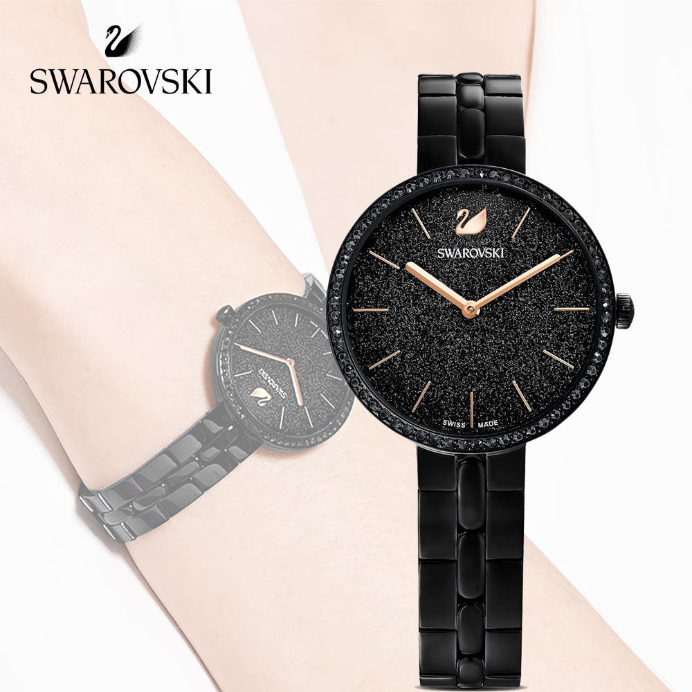 SWAROVSKI 施華洛世奇 Cosmopolitan迷人風采時尚腕錶(5547646)