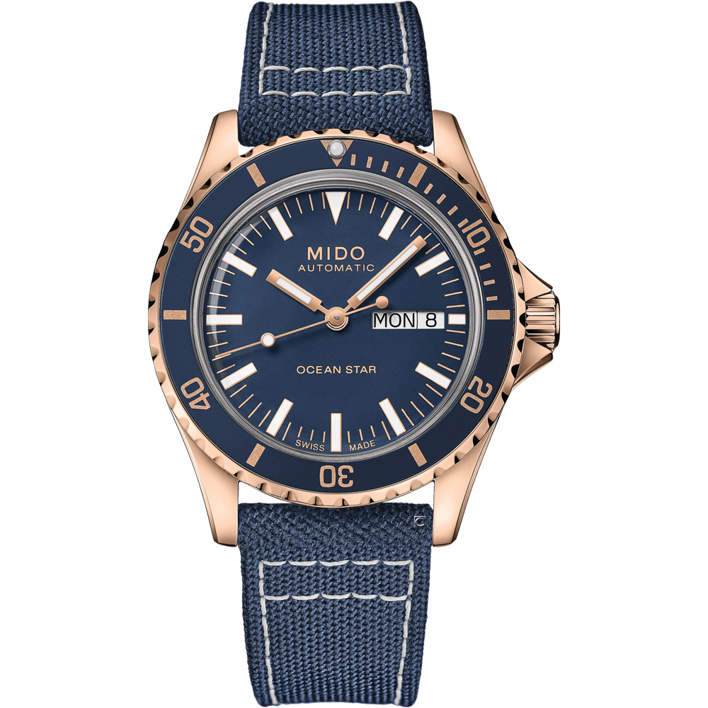 MIDO 美度 OCEAN STAR TRIBUTE 海洋之星75週年機械腕錶(M0268303804100)