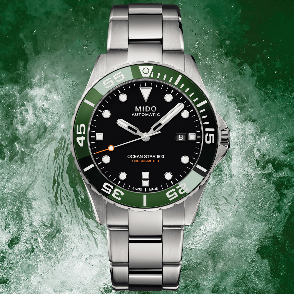 MIDO美度 OCEAN STAR 海洋之星特別版 600米 機械腕錶 43.5mm / M0266081105101