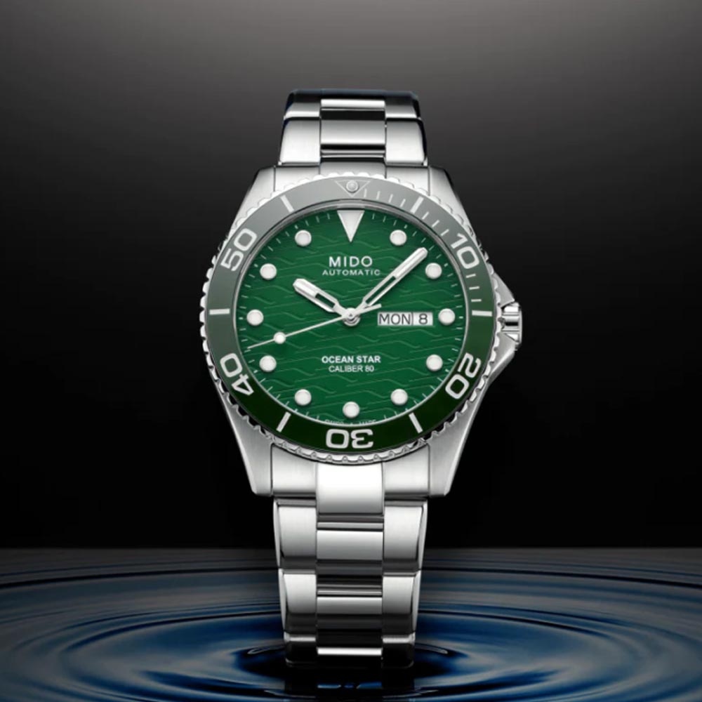 MIDO美度 OCEAN STAR 海洋之星 200米 陶瓷圈 潛水機械腕錶 42.5mm / M0424301109100