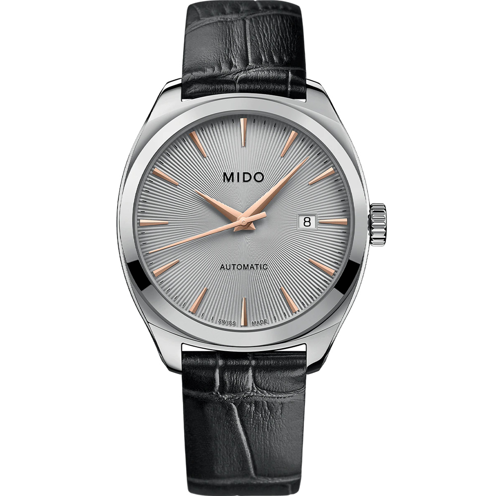 MIDO 美度 Belluna Royal 經典男士機械腕錶-M0245071607100/41mm
