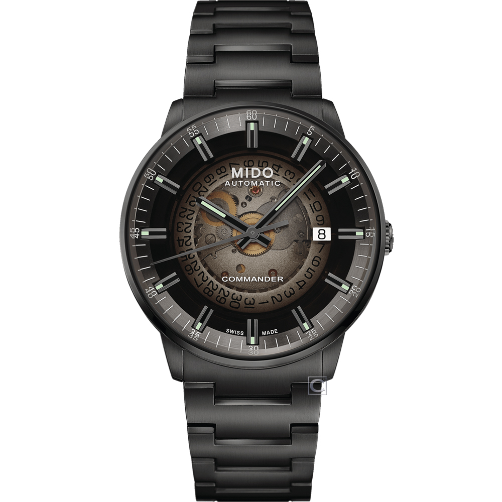MIDO 美度 Commander Gradient系列 漸層機械錶M0214073341100