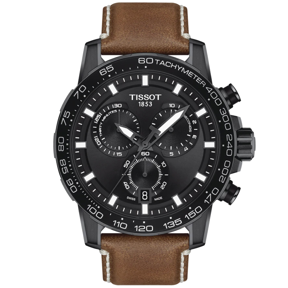 TISSOT天梭 Supersport 計時手錶-45.5mm T1256173605101
