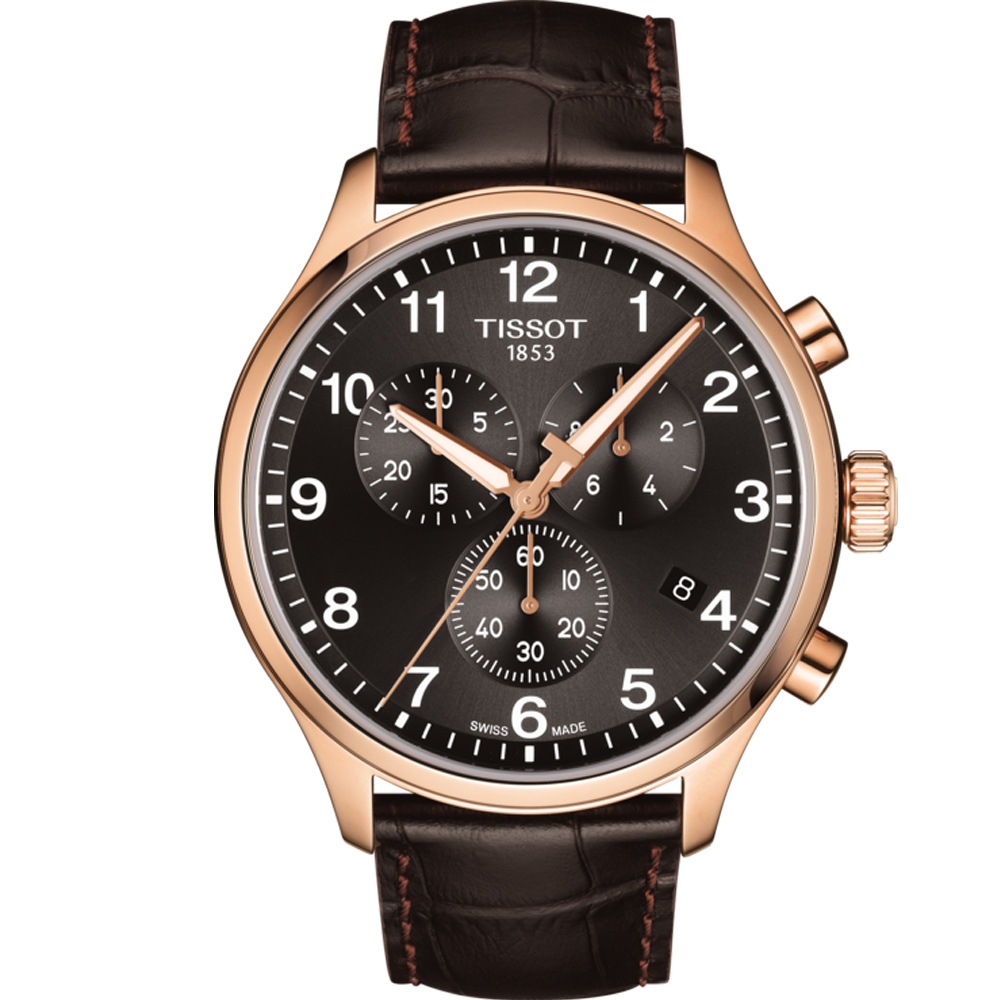 TISSOT 天梭 Chrono XL韻馳系列經典計時腕錶-T1166173605701