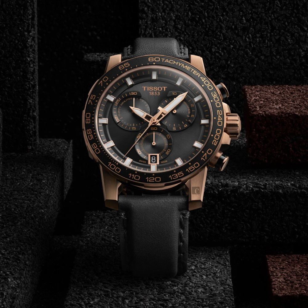 TISSOT 天梭 Supersport 計時手錶-45.5mm T1256173605100