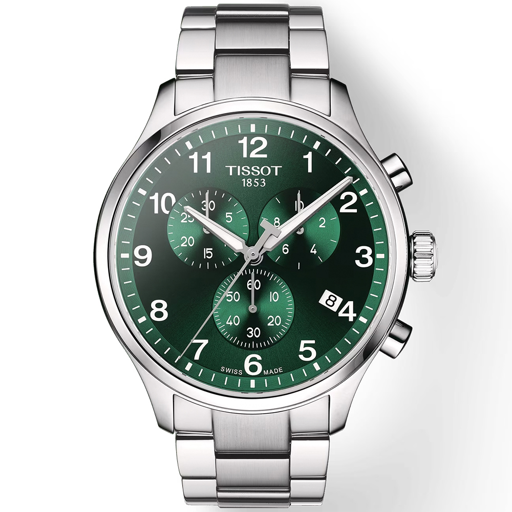 TISSOT天梭 韻馳系列 Chrono XL計時手錶-45mm T1166171109200