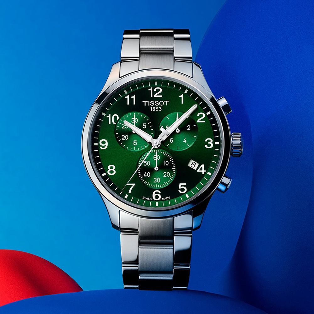 TISSOT天梭 韻馳系列 Chrono XL計時手錶-45mm T1166171109200
