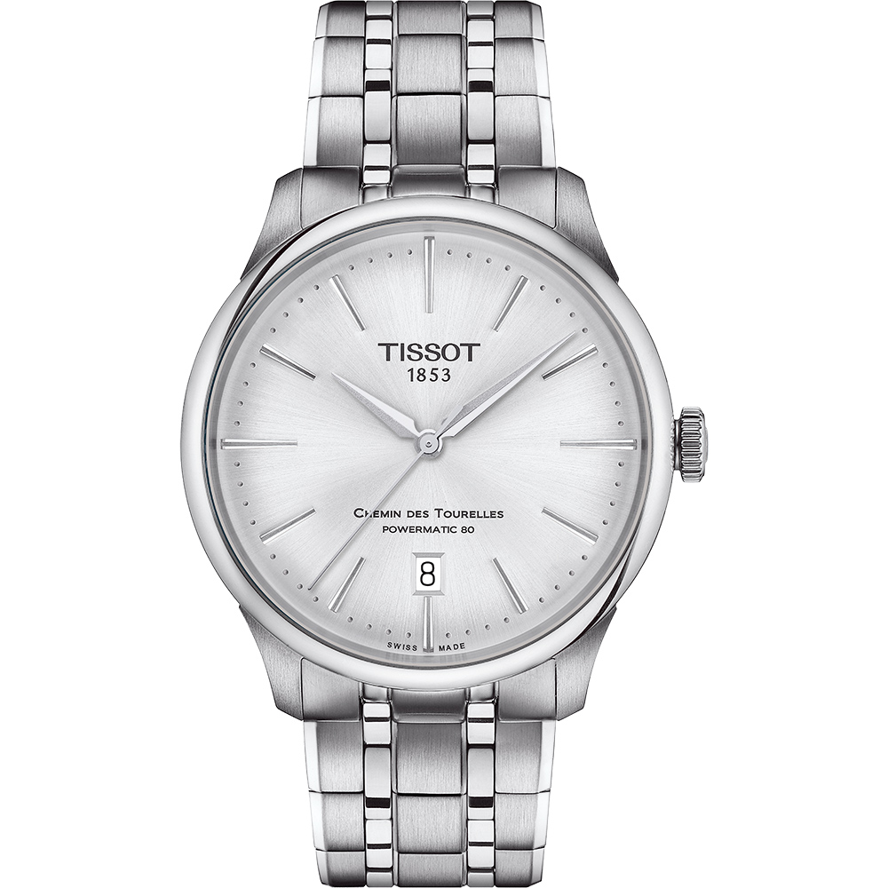 TISSOT 天梭杜魯爾系列自動腕錶 男錶 39MM T1398071103100