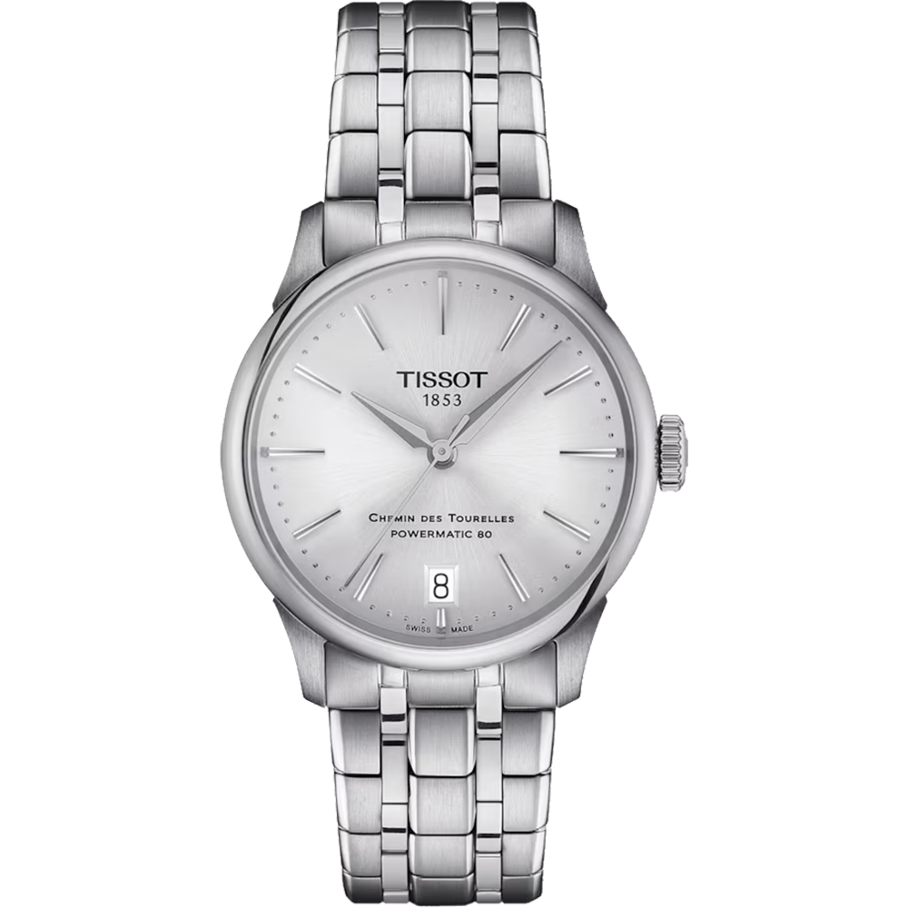 TISSOT 天梭杜魯爾系列自動腕錶 女錶 34MM T1392071103100