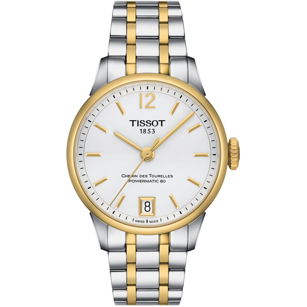 TISSOT 天梭 杜魯爾系列80小時動力儲存機械女錶/32mm/T0992072203700